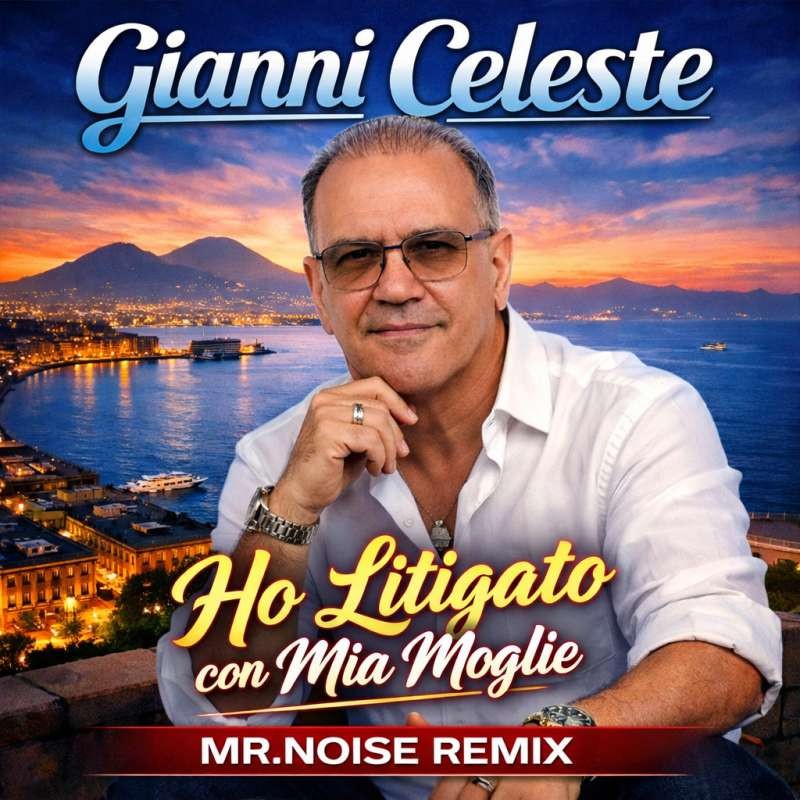 GIANNI CELESTE - HO LITIGATO CON MIA MOGLIE (mr.noise techno remix)